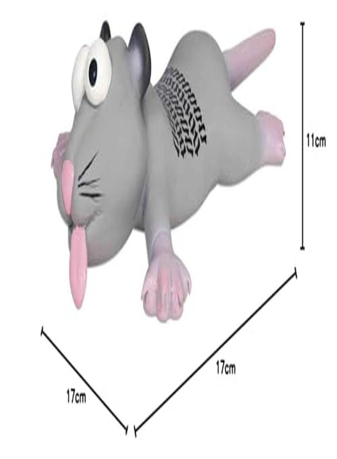 Trixie Rat or Mouse Tire Tracks Latex Toy for Dog - Image 3